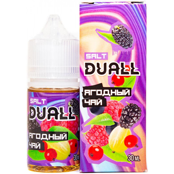 Жидкость Duall Salt Light (Ягодный Чай), Duall, 30 ml, 20 mg