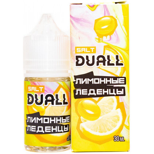 Жидкость Duall Salt Light (Лимонные Леденцы), Duall, 30 ml 20 mg