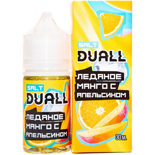 Жидкость Duall Salt Light (Ледяное Манго с Апельсином), Duall, 30 ml 20 mg