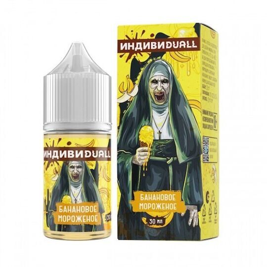 Жидкость ИндивиDuall Light (Банановое Мороженое), Duall, 30 ml, 20 mg