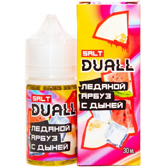 Жидкость Duall Salt Light (Ледяной Арбуз с Дыней), Duall, 30 ml 20 mg