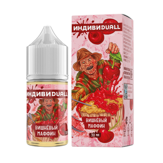Жидкость ИндивиDuall Light (Вишневый Маффин), Duall, 30 ml, 20 mg