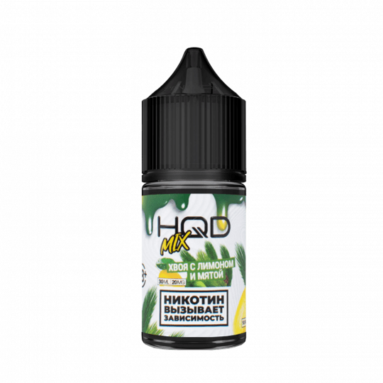 Жидкость HQD MIX (Хвоя с Лимоном и Мятой), HQD, 30 ml, 20 mg