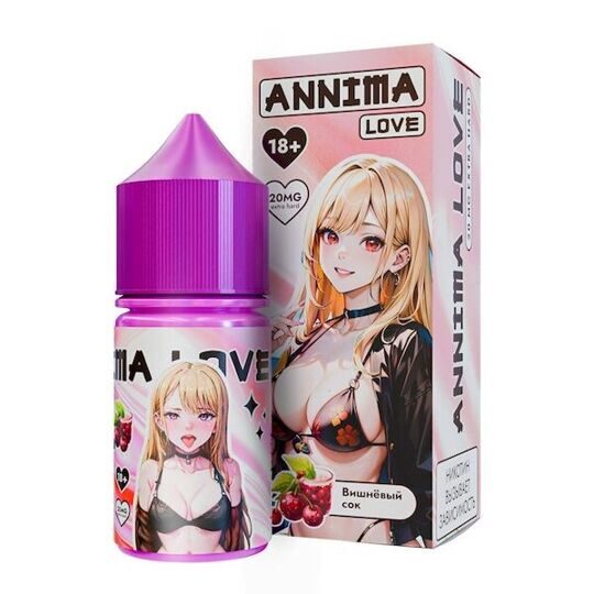 Жидкость Medium (Вишневый Сок), Annima Love, 30 ml, 20 mg