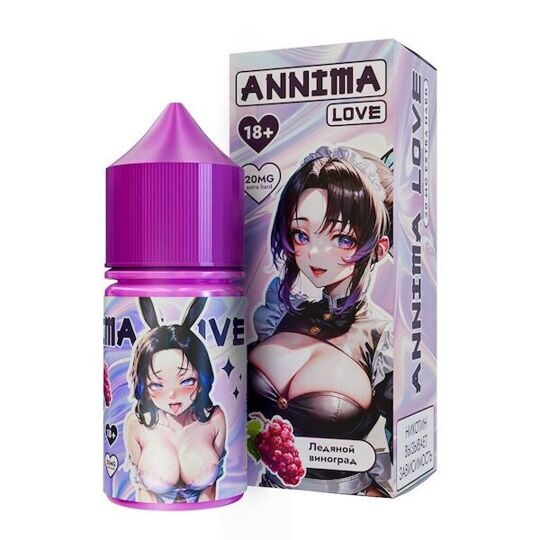 Жидкость Medium (Ледяной Виноград), Annima Love, 30 ml, 20 mg