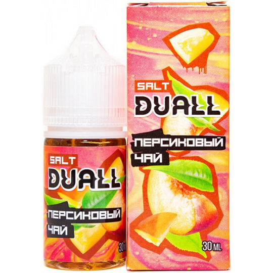Жидкость Duall Salt Light (Персиковый Чай), Duall, 30 ml 20 mg
