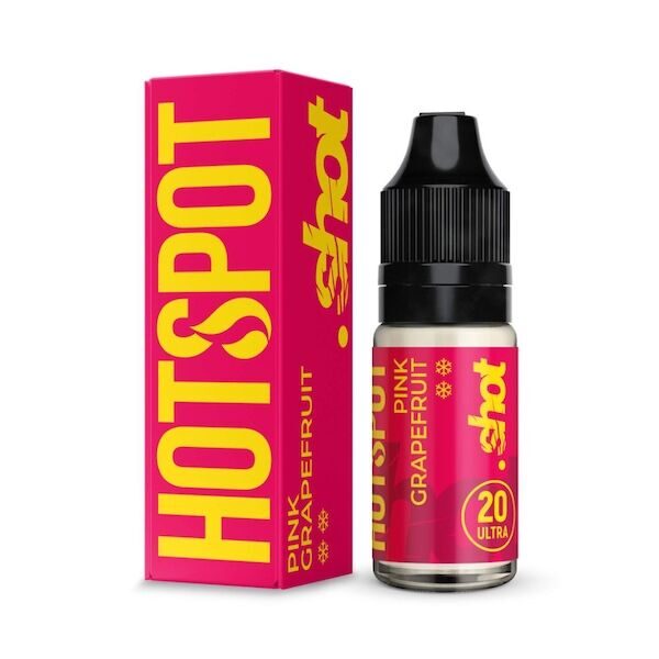 Жидкость SHOT S Pink Grapefruit (Розовый Грейпфрут), HotSpot, 10 ml, 20 mg