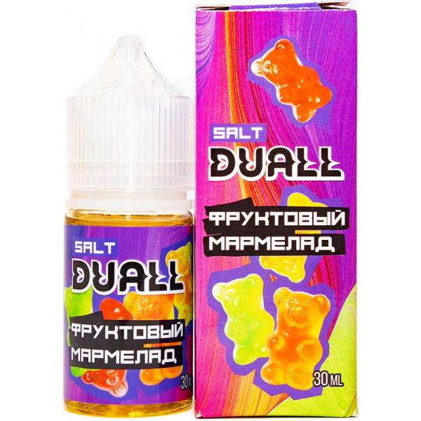 Жидкость Duall Salt Light (Фруктовый Мармелад), Duall, 30 ml 20 mg