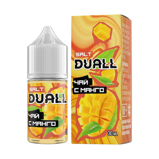 Жидкость Duall Salt Hard (Чай с Манго), Duall, 30 ml 20 mg